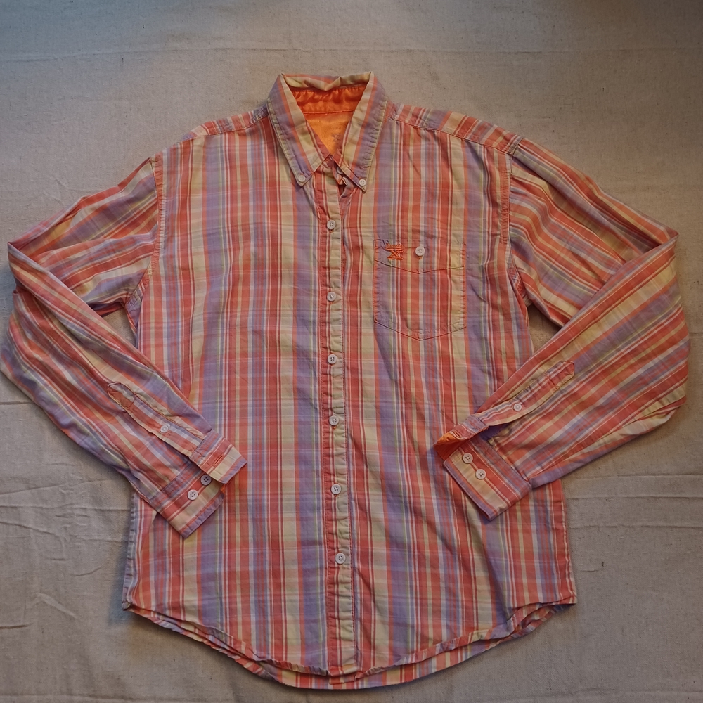Twenty X Multicolor Plaid Button Down Shirt Women's Size Small